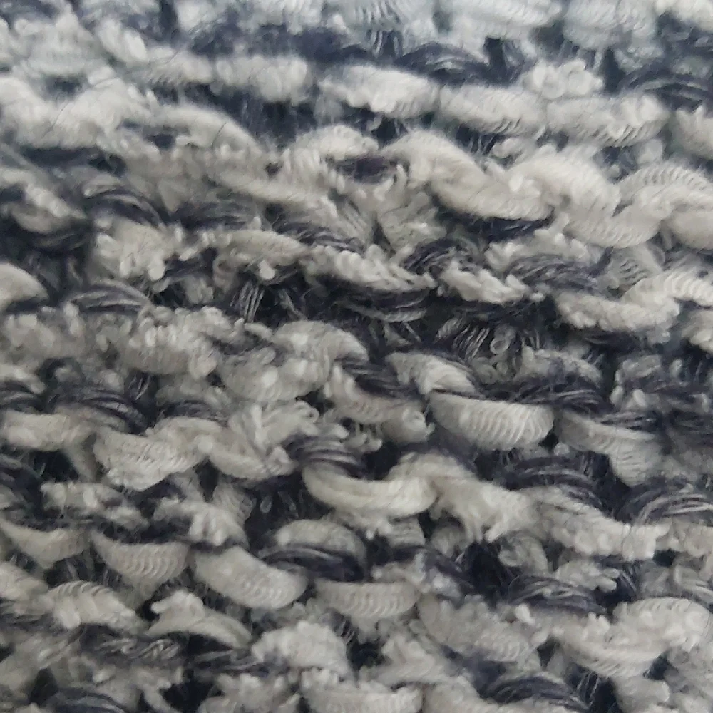 Lou & Grey Marled Black and White Sweater - Picture 3 of 5